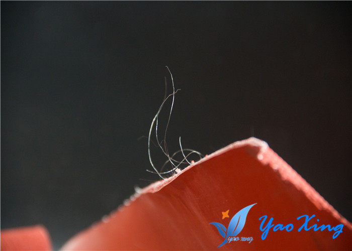 1.3mm Silicone Impregnated Fabric Silicone Coated Fiberglass Cloth With Steel Wire Strengthen