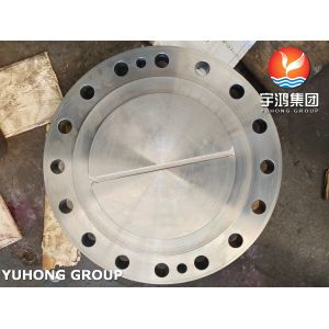 China ASME SA266 Gr.2N FK Carbon Steel Tubesheet, Channel Cover Flange For Heat Exchanger on sale
