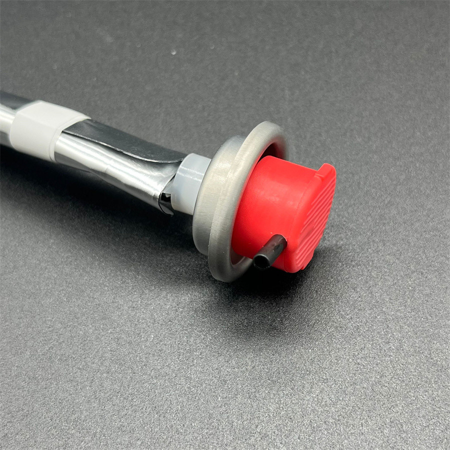 Compact Male Key Chain Pepper Spray Valve Cap for On-the-Go Self-Defense - Easy Access and Reliable Protection