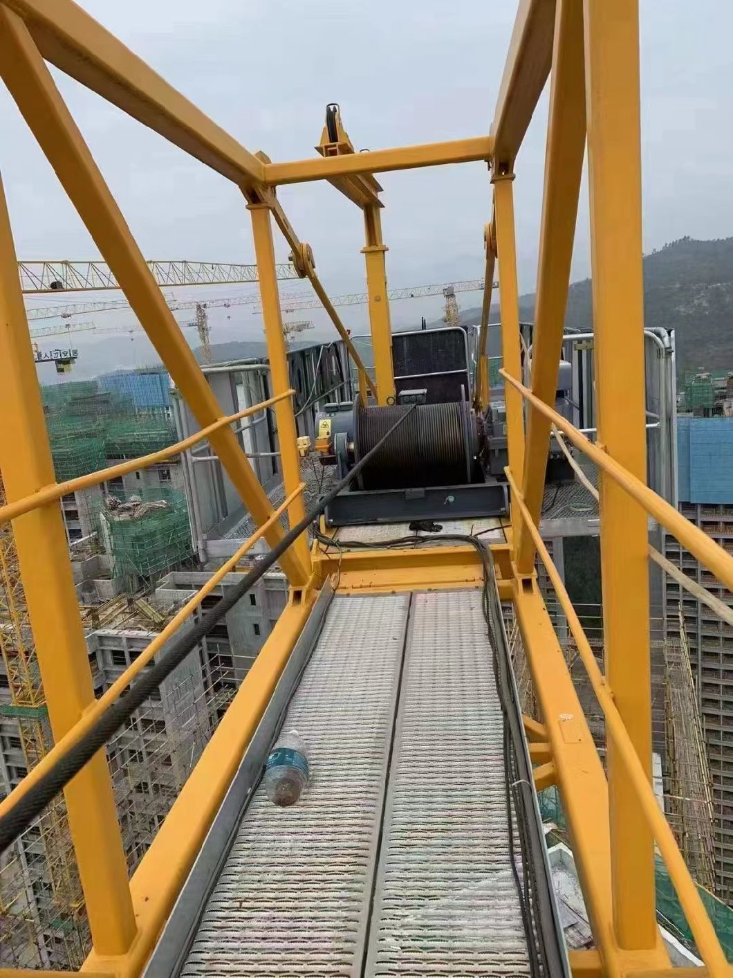 Year of 20 Original Used Tower Crane Max Load 6t Max Jib Length 65m with Good Price