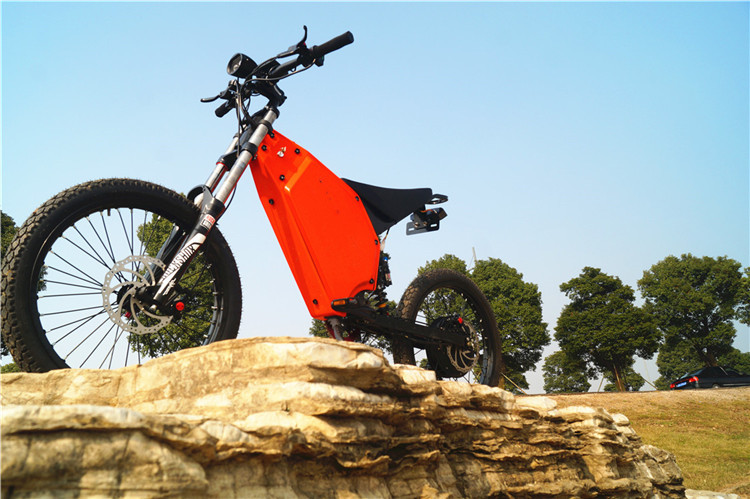 72v3000w Powerful Ebike Big Screen LCD Display With Lithium Battery