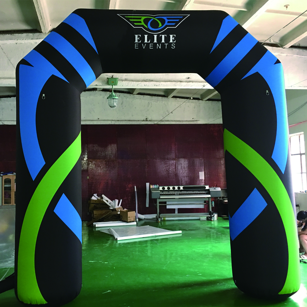 Sports Inflatable Finish Arch Outdoor Advertising Inflatable Door Arch