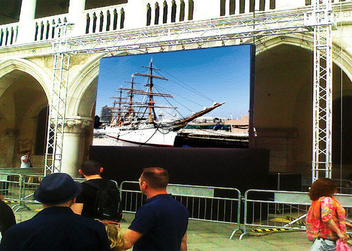 Giant P4.81 Stage LED Screen Lower Consumption Waterproof Video Wall