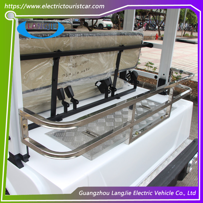 Electric Tourist Car 8 Seats Electric Shuttle Bus for Hotel Sightseeing with High Safety Standards