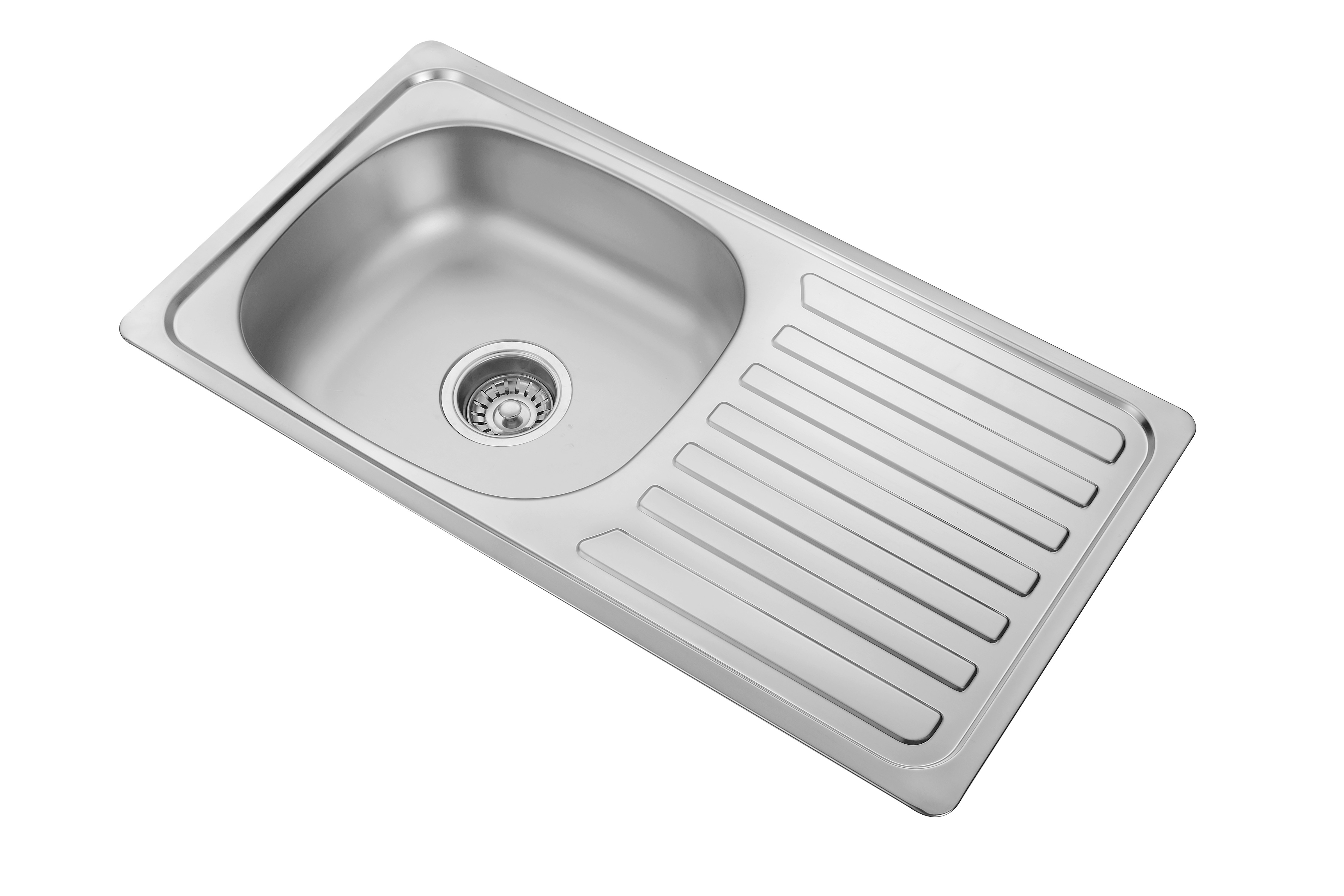 PSON Farmhouse Sink Outdoor Kitchen 80cm Steel Basin With Stand