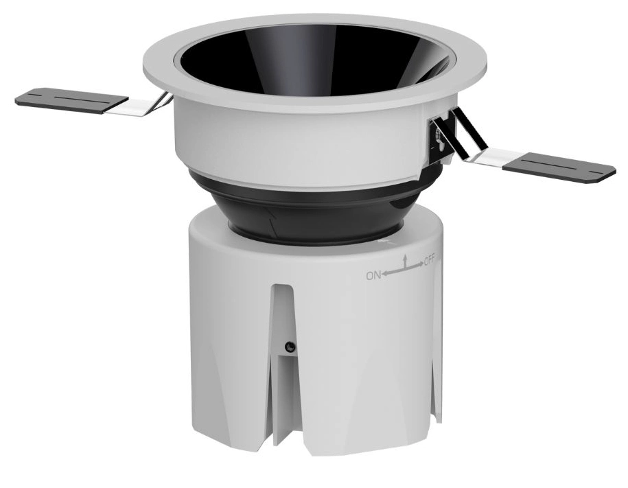 OEM ODM Anti-Glare 100lm/W Multiple Beam Angle 7W/10W 75mm Cutting Size IP43 LED Ceiling Concealed COB Spot Lamp Downlight High-End LED Ceiling Down Light