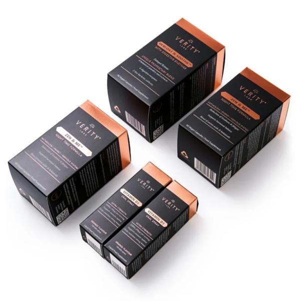 Wholesale Custom Biodegradable Cosmetic Packaging Box Skin Care Gift Packaging