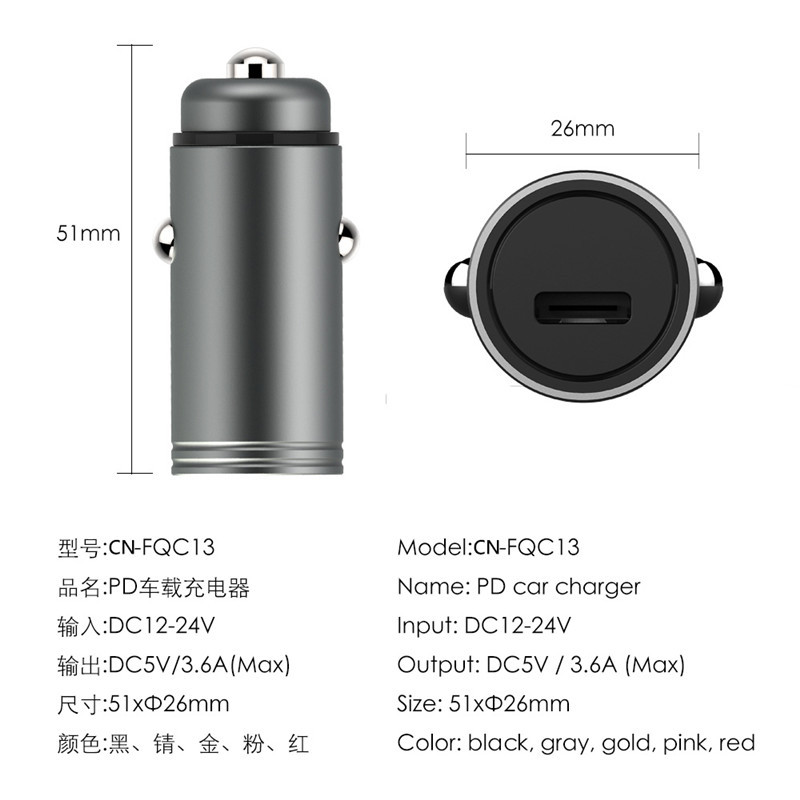 PD, Qualcomm quick charge 3.0 car usb charger, universal car charger for phones, top selling car usb charger