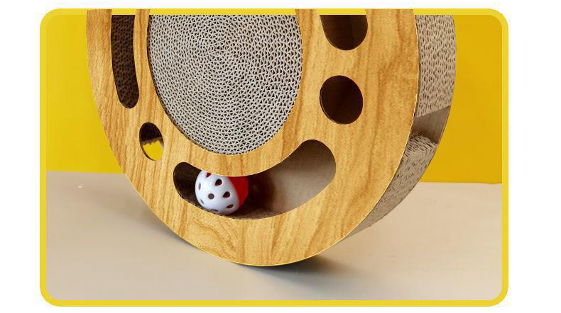 Wooden Cat Toy Ball 5.5*33cm Cute Luxury Style for Interactive Play and Entertainment