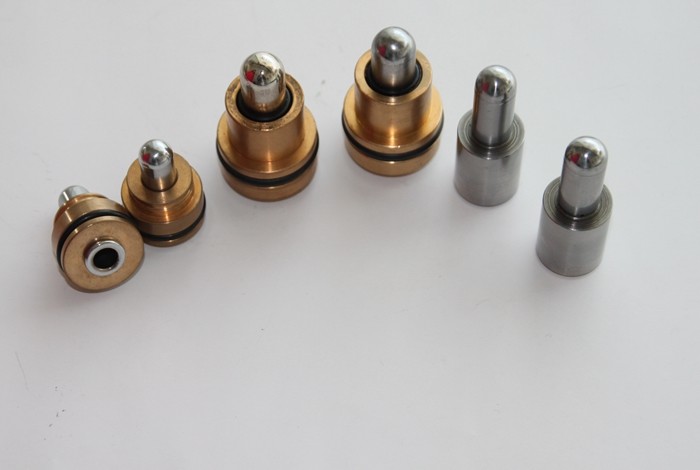 PET Brand Pilot Valve Pusher , Kobelco Excavator Spare Parts SK200 SK300 SK400