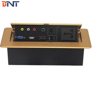 with vga interface desktop socket table power plug outlet