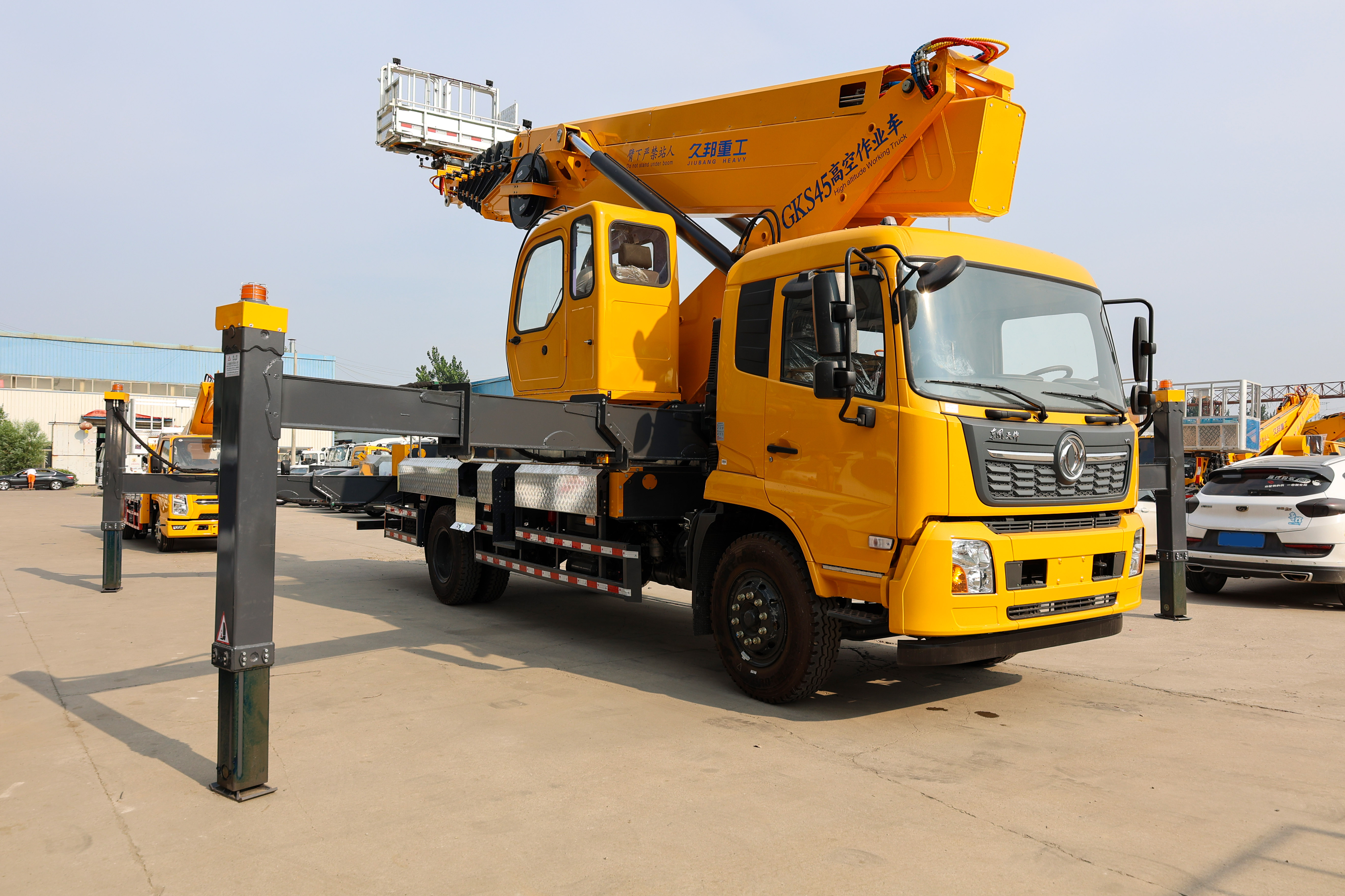 JIUBANG Official GKS25BH51 45m High Quality Aerial Working Platform Truck