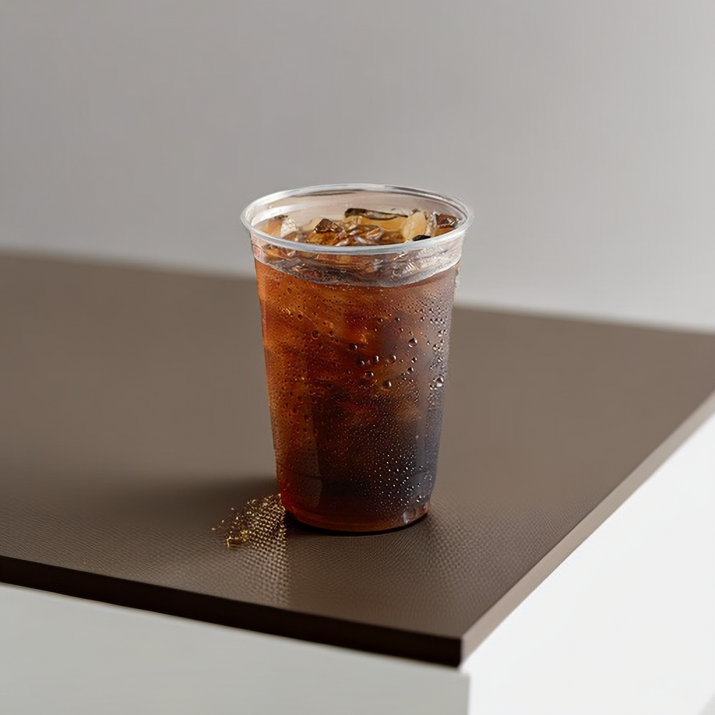 Clear Coffee Biodegradable PLA Cups 7oz/9oz/10oz Disposable