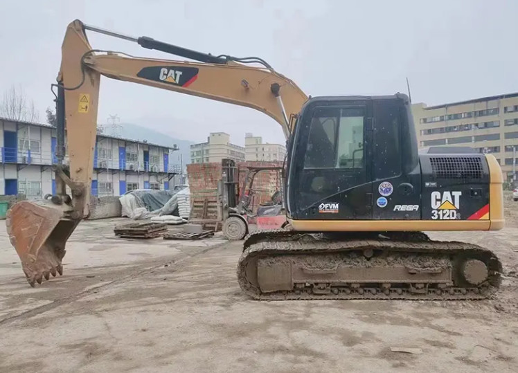 Original Caterpillar Used Crawler Excavator cat 312 Backhoe 12T Medium Construction Machine