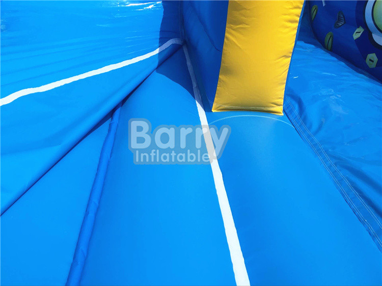 Children Small Robot Inflatable Dry Slide For Amusement Park / Rental Business
