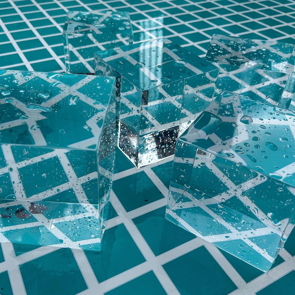 High Surface Hardness Acrylic Outside Swimming Pool with Super Thick Perspex Glass