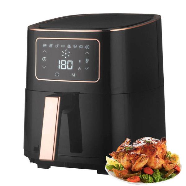 Oil Free 5.5l 5l 6L 7l power air fryer oven Without Oil Rotisserie Toaster Smart