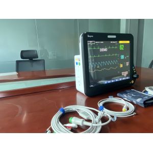 15 inch TFT LCD high-end multi parameter patient monitors used in OR/OT, ICU, CCU, neonatal department