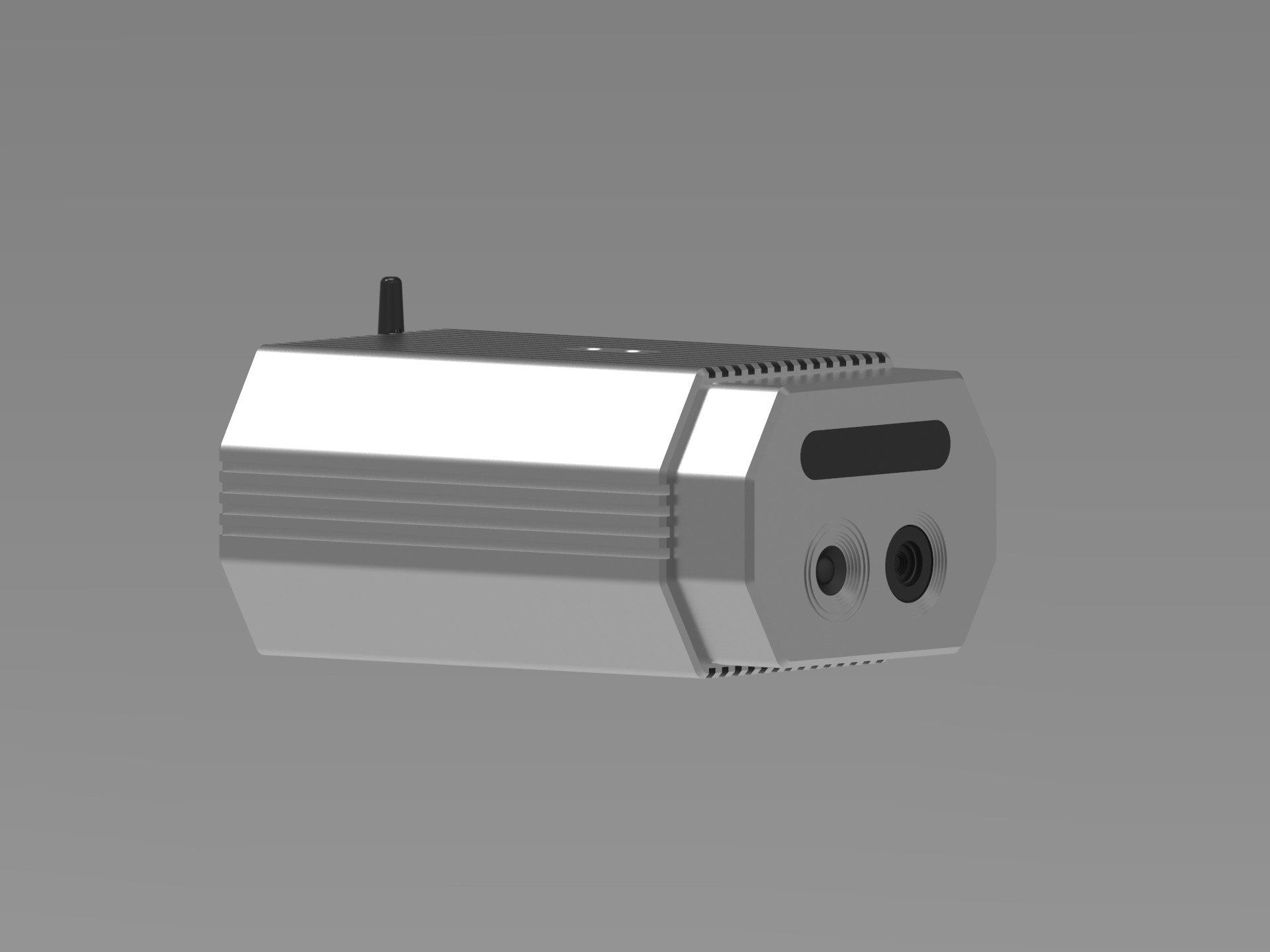 Face Scan Grey Digital Infrared Thermometers Touchless For Big Malls