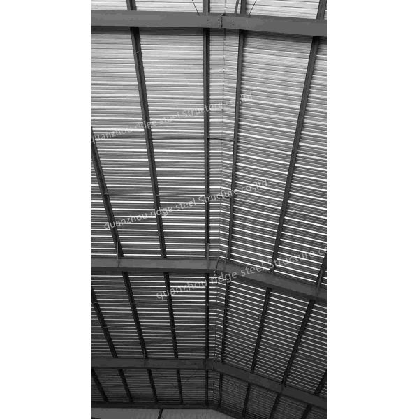 Prefabricated Steel Structure Factory Industrial Building / Modern Design Steel