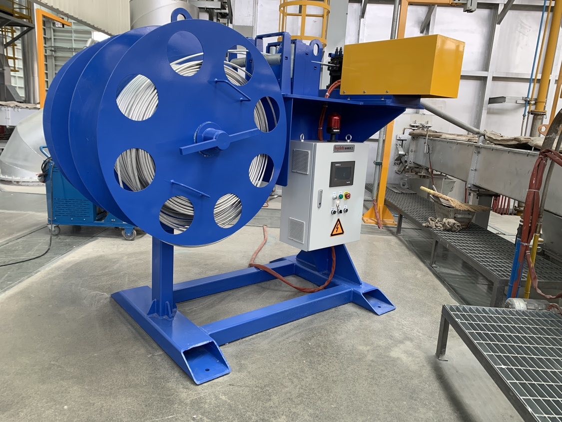 Low Voltage Component Rod Feeding Unit for 8-13 mm AlTiB Rod Automation