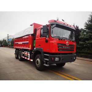  SHACMAN Heavy Dump Truck with WEICHAI WP12.400E201 Engine FAST 10JSD180+QH50 Transmission and MAN 9.5T /2*16 T Axle Manufactures