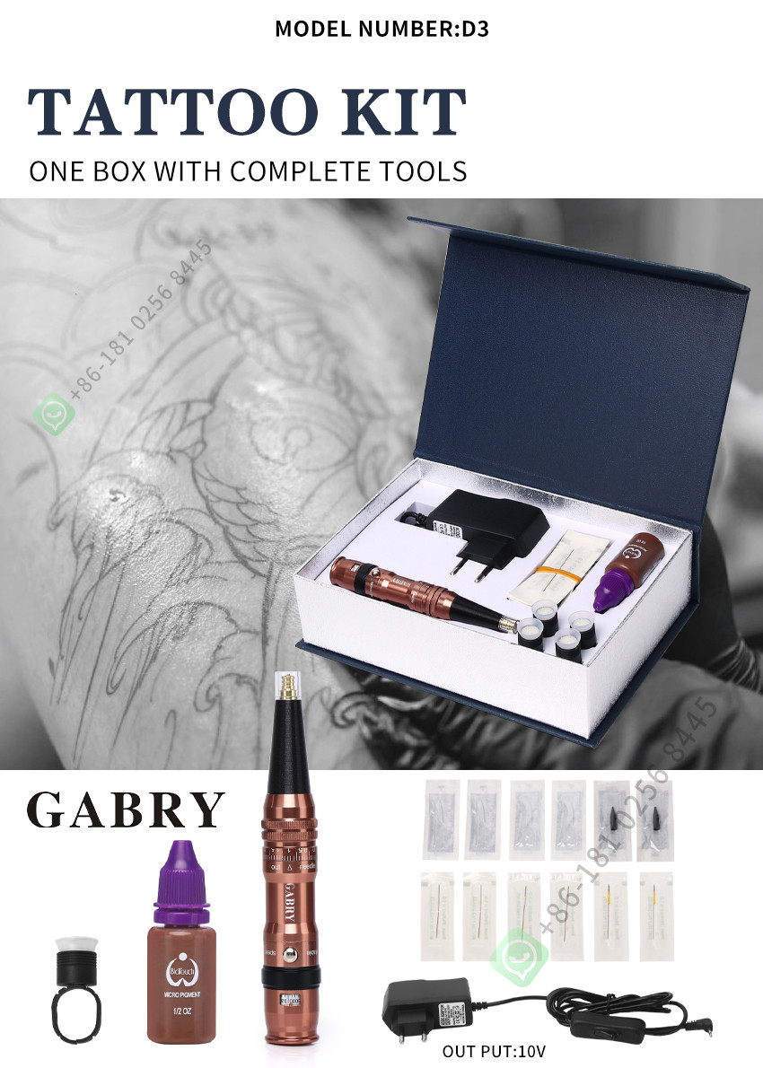 Aluminum Pen Type Tattoo Machine For Eyebrows Embroidery