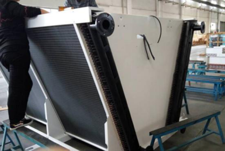 Hydrophilic Heat Exchanger Radiator Adiabatic Dry Cooler Power Generation Process