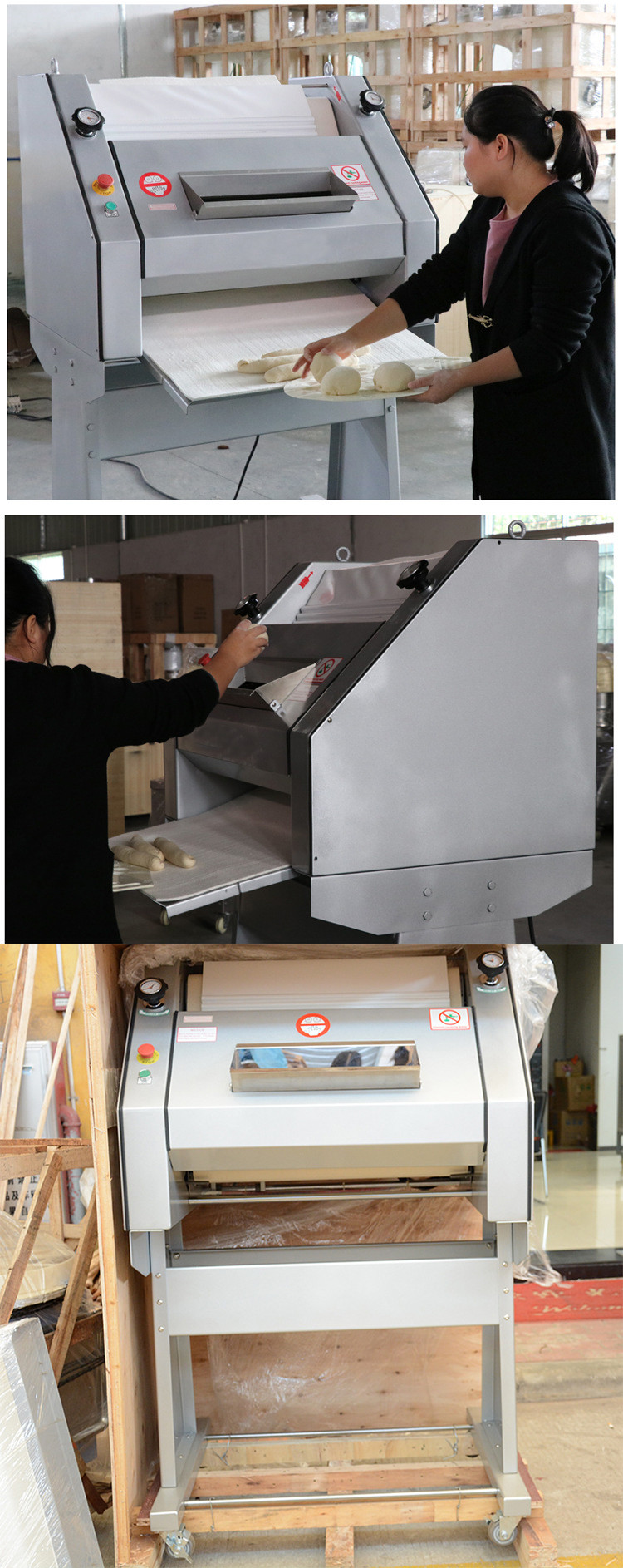 Mechanical Operation Baking Bread Machine Baguette Moulder Labor Saving