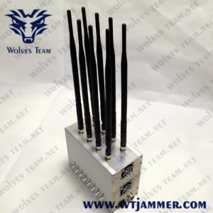 Coverage to 40m Cell phone UHF VHF GSM WiFi Signal ammer/Blocker /Interceptor