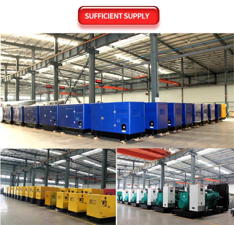 4 Cylinder Silent Type Generator Set Stable Multipurpose 120KVA 96kw
