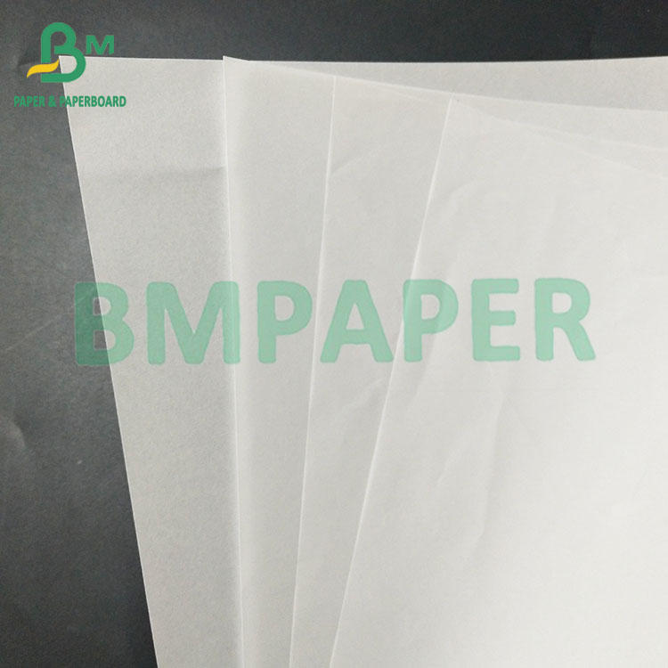 Kit 3 Kit 5 30gsm 40gsm Good Printing Effect Grease Proof Paper Rolls 