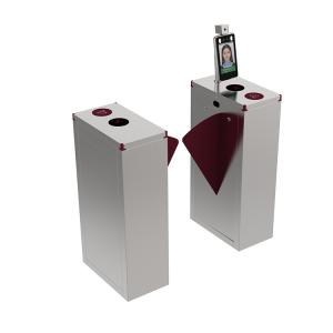  Turnstile Facial Recognition Temp Scanner 1.2mm SUS304 OEM ODM Manufactures