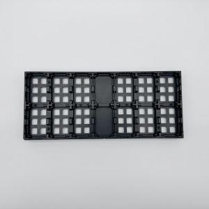 Injection Moulding JEDEC IC Trays Rectangular With High Temperature Resistance