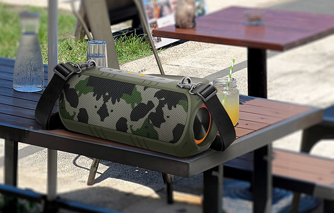 OZZIE 20W Bluetooth Outdoor Speakers Wireless Portable With 3600mAh Battery