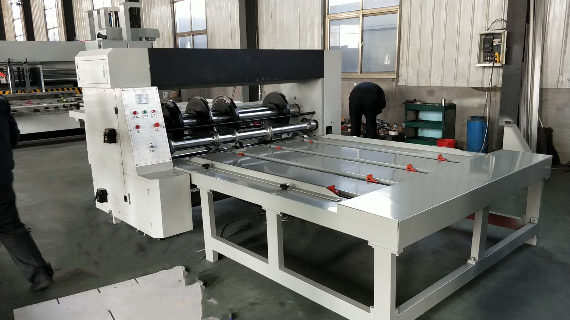 Semi Automatic Corrugated Rotary Slotter Machine for Paperboard Creasing