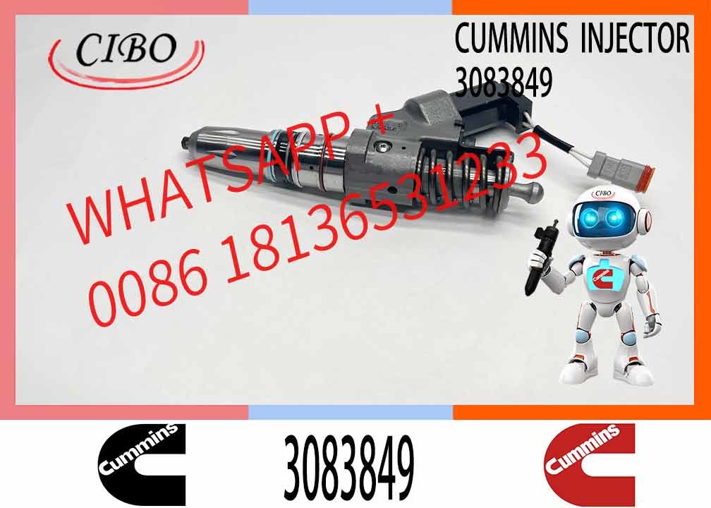CUMMINS M11 Excavator Parts diesel Engine Parts 3083849 CUMMINS Fuel Injector Assy CUMMINS ISM QSM M11 Engine