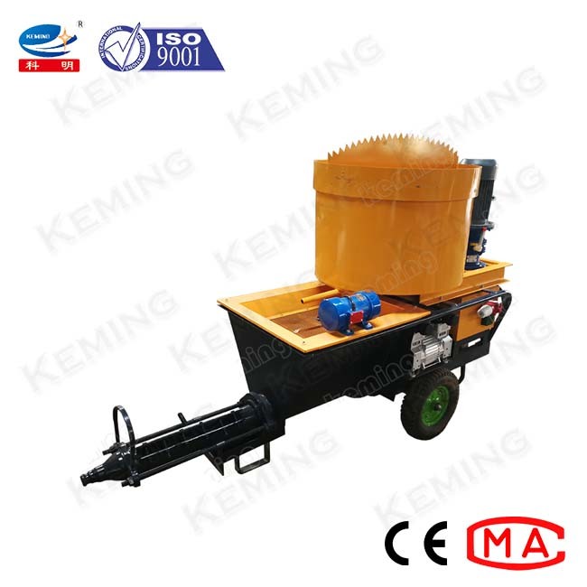 Backfill Grouting Mortar Plastering Machine Cement Spraying Machine For Mining Well
