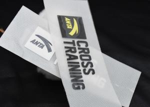  Voltage Custom Moulded TPU Logo Heat Transfer Labels For Clothing Manufactures