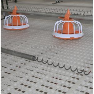 China Cheap Price Fully Automatic Chicken Feeder and Waterer Broiler Feeding and Drinking Line System for Chicken Coop Breeding on sale