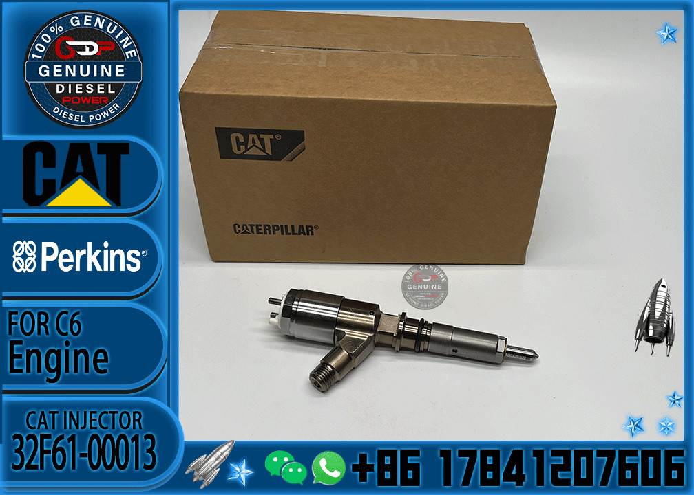 Diesel Engine Fuel Injector Excavator Accessories Diesel Motor Parts 32F61-00013 for Caterpillar CAT C4.2