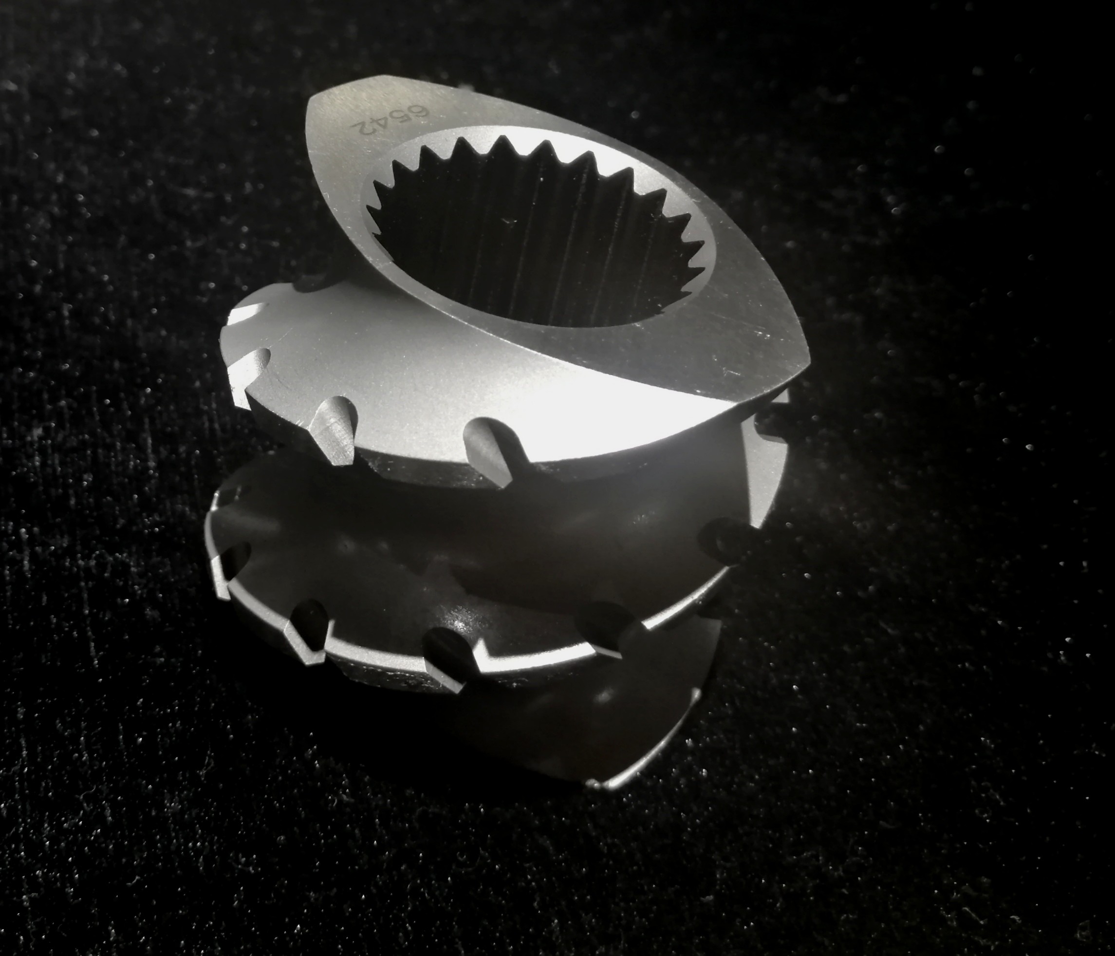 SME Under Compression Corotation Extruder Machine Screw Elements components