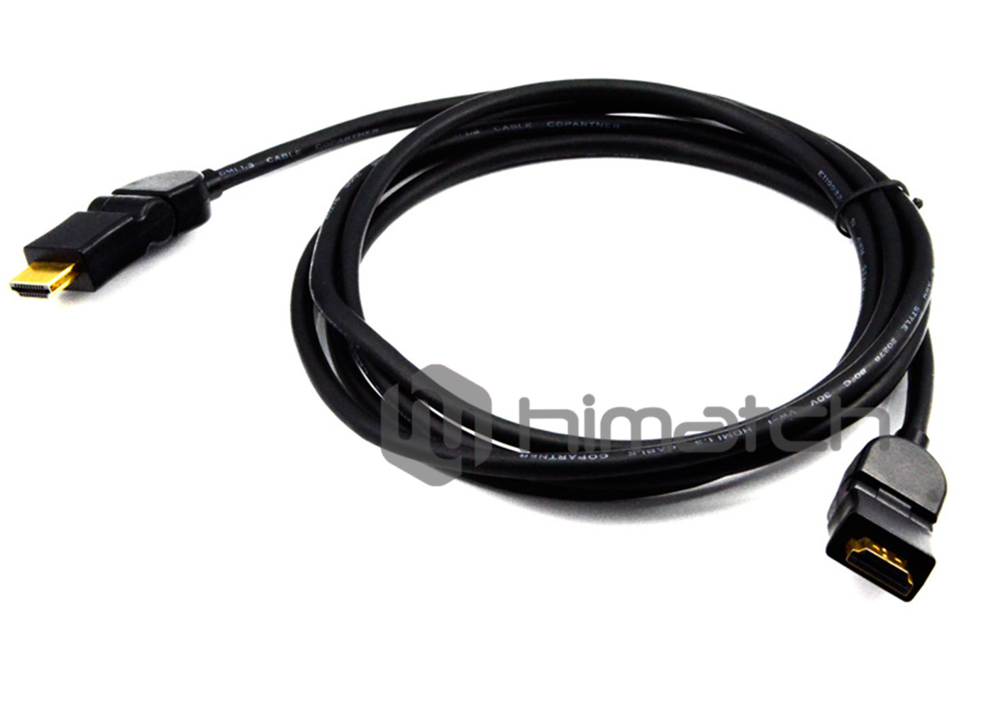 1080P 60Hz Industrial HDMI Cable 3ft 6ft 10ft 15ft 25ft HDMI 1.4 Cable With Ethernet