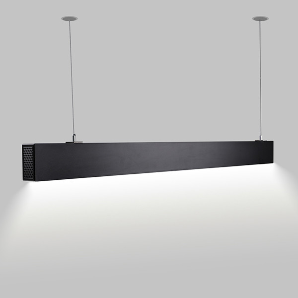 Office Lamp 20W-50W Dimmable Industrial LED Linear Lighting With 85° Beam Angle