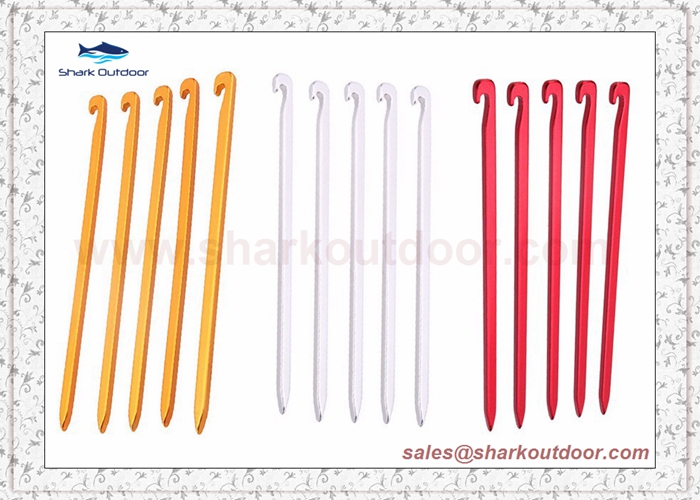 Aluminum Tent Nail Tent Peg Outdoor Square Camping Equipment gear