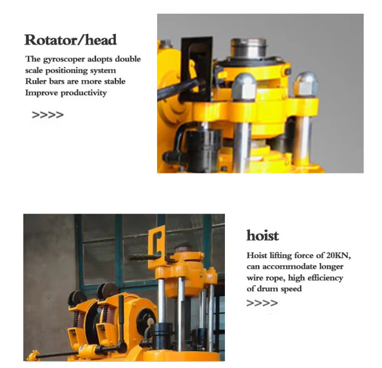 XY-1A Soil Test Mineral Prospecting Dth Drilling Machine ISO CE Certification
