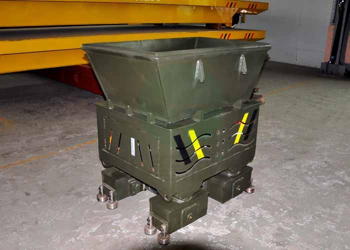 small dimension rail transfer platform applied in ceramics industry