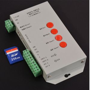 T-1000S,LED sd card pixel controller;full color;SPI signal output;2048 pixels