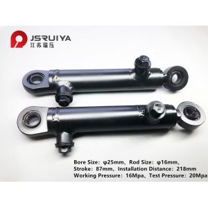 China Custom  Mini Precision Welded Hydraulic Cylinders with double earrings on sale