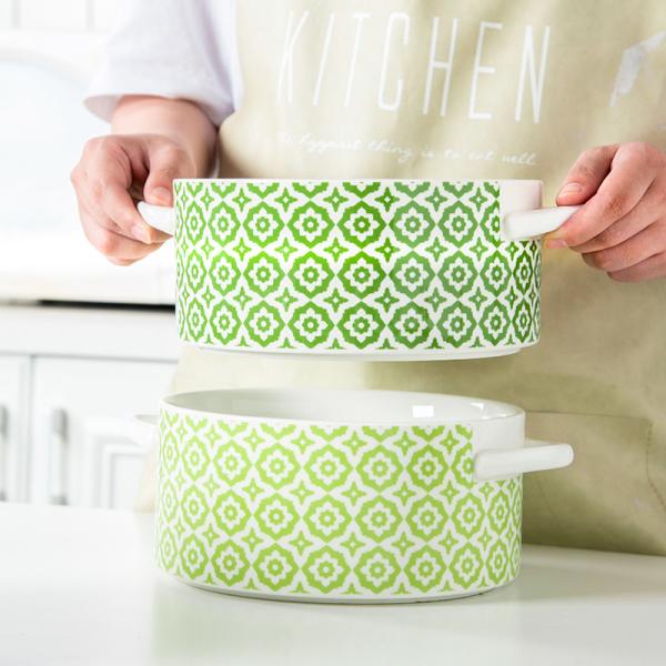 Round Creative Soup Pot Ceramic Pot Multifunctional Household Soup Pot Cutlery